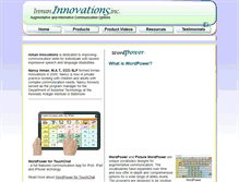 Tablet Screenshot of inmaninnovations.com